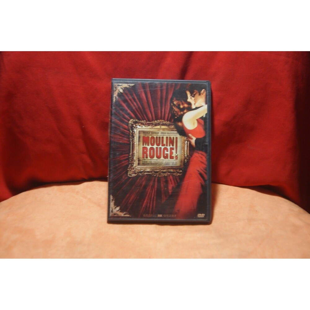 Moulin Rouge (DVD, 2009, WS) Ewan Mcgregor Nicole Kidman Musical Drama A+
